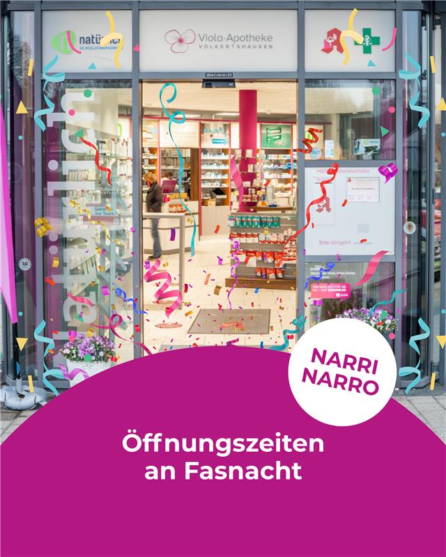 Fasnacht Öffnungszeiten Viola